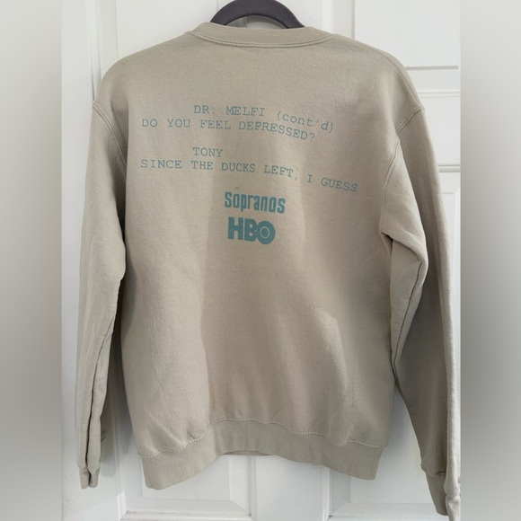 The Sopranos Duck Graphic Crewneck Sweatshirt S - Picture 5 of 7
